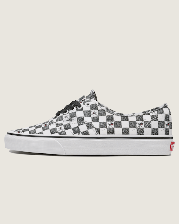 Customs Authentic Halloween Checkerboard Shoes