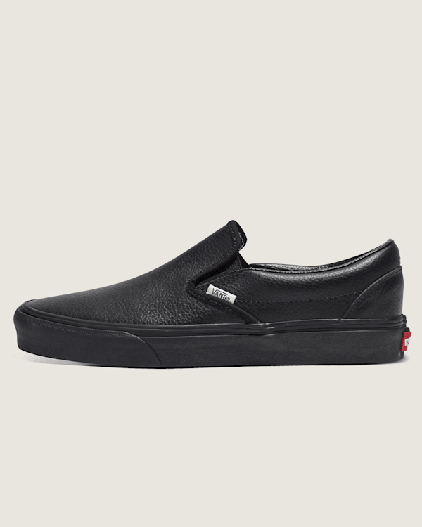 Vans Customs Classic Slip-On Leather Shoes - 4.0 Boys / 5.5 Women