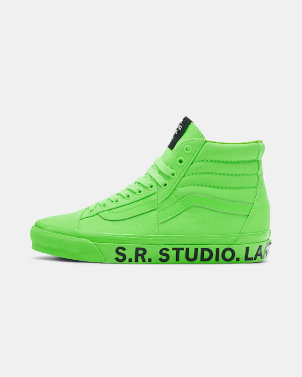 Vans sk8 hi outlet neon green