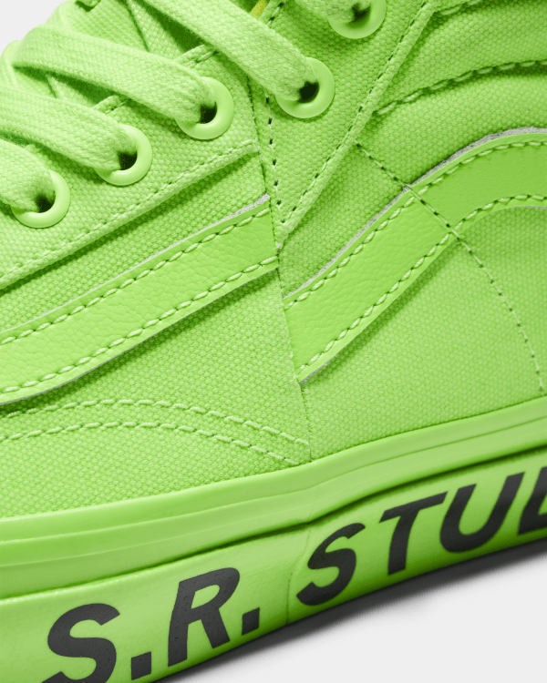 Vans sk8 cheap hi neon green