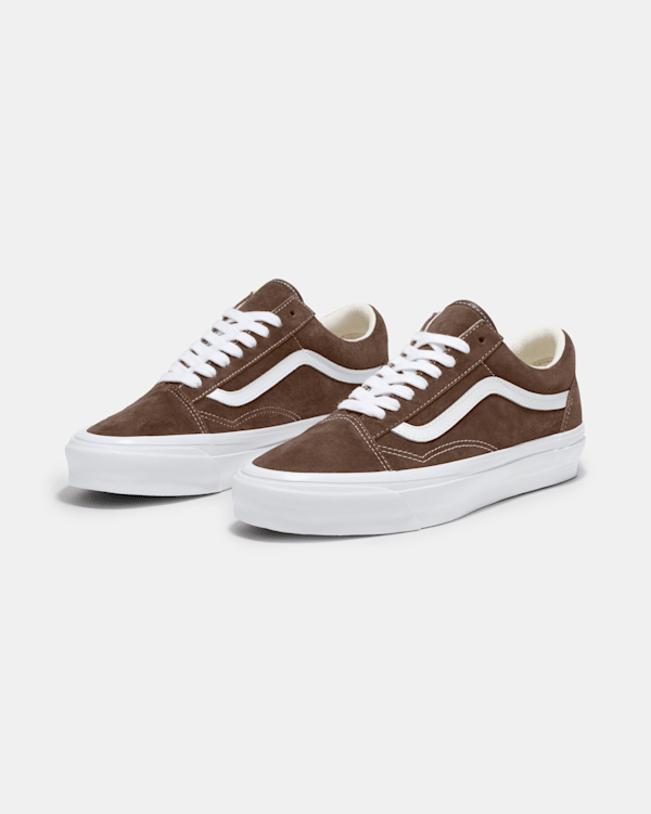 Fashion vans old skool varsity suede