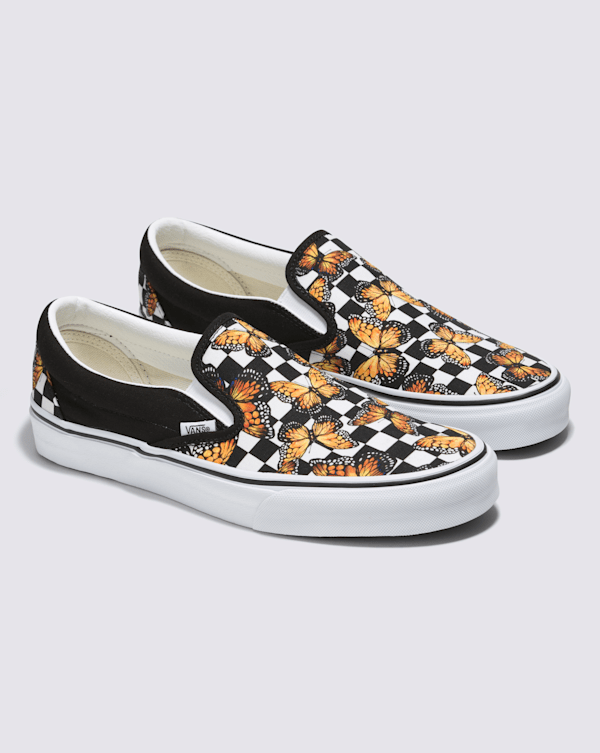 関税込☆VANS CUSTOMS LEOPARD CHECKERBOARD SKATE SLIP-ON Vans Slip On Leopard Kids Size 3.0 Animal Print