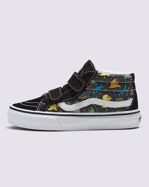 ウルヴァリン　ミュータント　15P Children Unisex Shoes Vans Kids Sk8-Mid Reissue V (Little