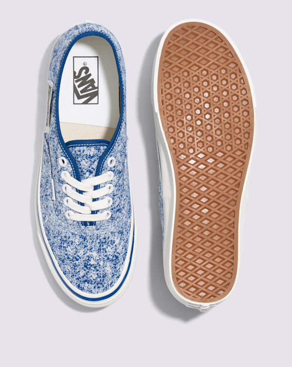 Authentic Shoe en OG Acid Wash Blue Vans CA