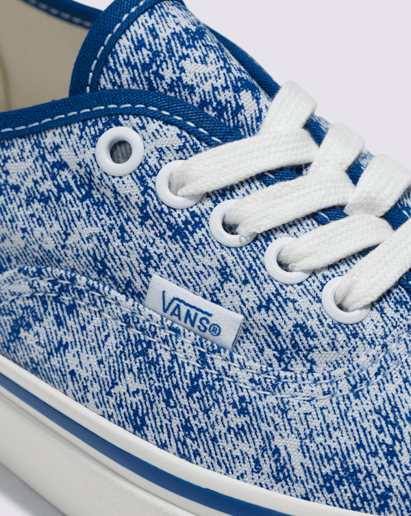 Vans Authentic Acid Denim Acid Wash Denim Low Top Vans Vans Shoes