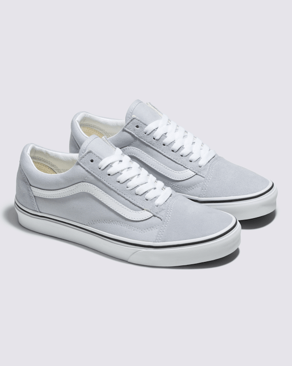 Vans Shoes Vans Gray For Girls Vans Old Skool Grey Dawn/True White