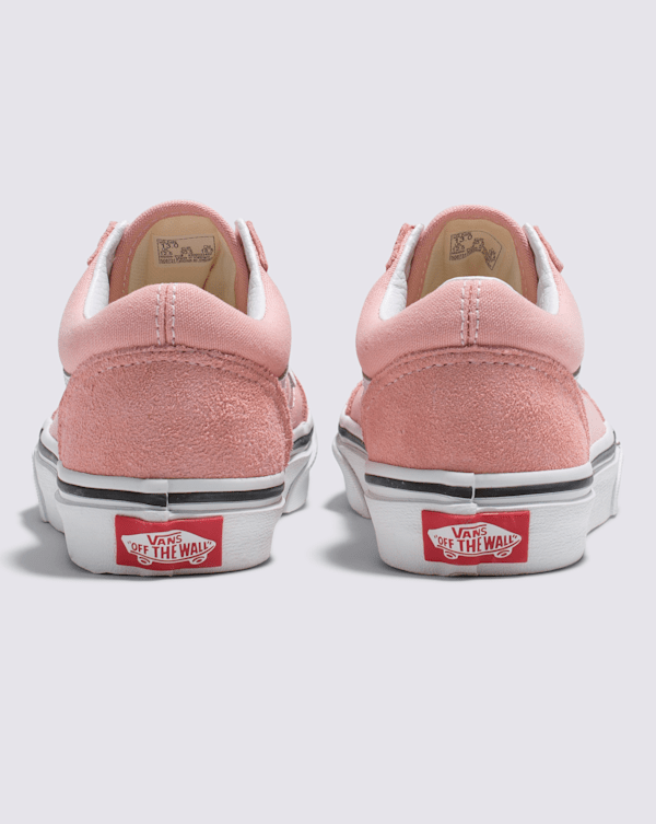 Vans Kids Old Skool Powder Pink/True White Shoes