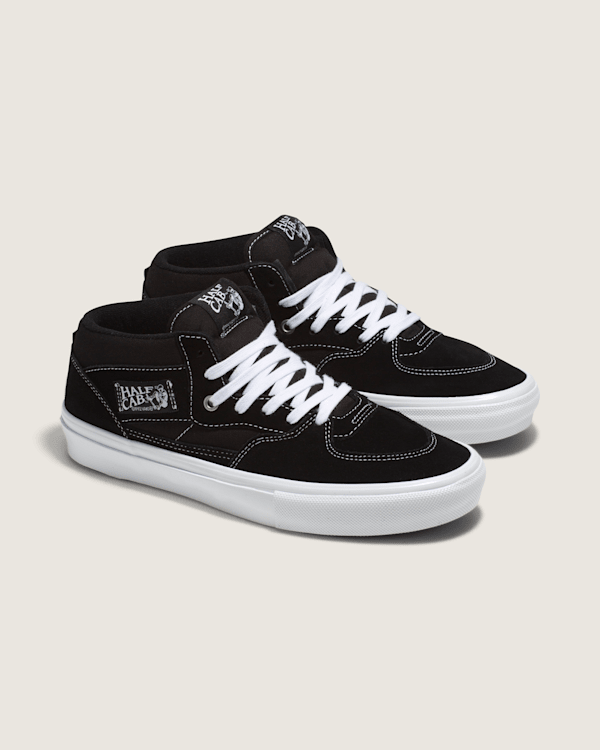 Vans | Skate Half Cab Black/White Skate Shoe