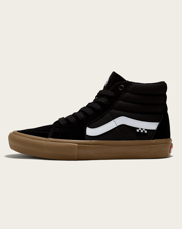 NEW Vans Sk8-Hi Pig Suede Black/Black Vn0a4bv618l | eBay