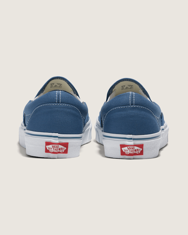 国内配送 VANS CLASSIC SLIP-ON NAVY/WHITE Vans | Classic Slip-On Navy Classics Shoe