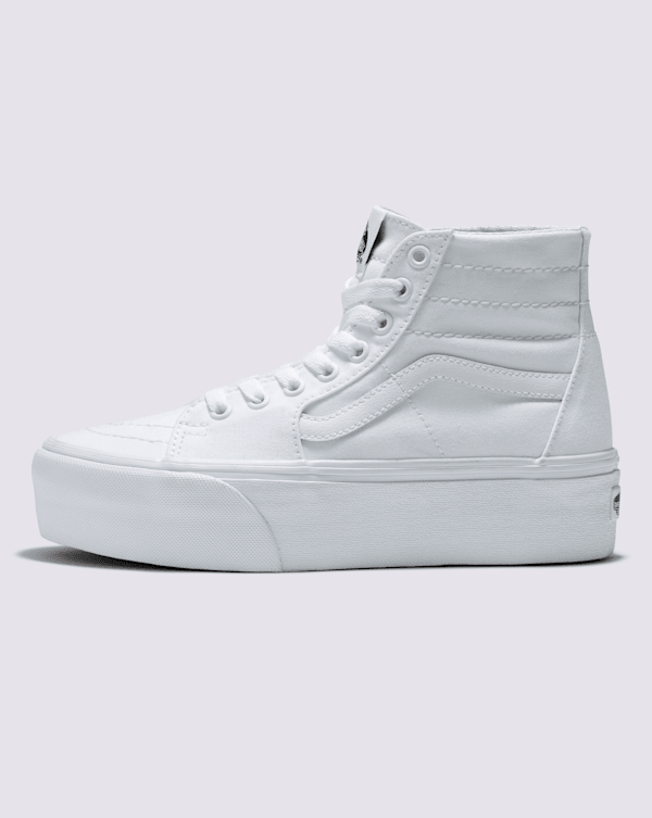 Vans | Sk8-Hi Tapered Stackform Canvas True White Shoe