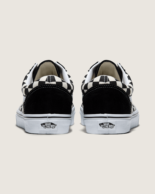 国内配送 VANS PREMIUM OLD SKOOL CHECKERBOARD BLACK/WHITE Premium Old Skool Checkerboard Shoe in Black / White | Vans