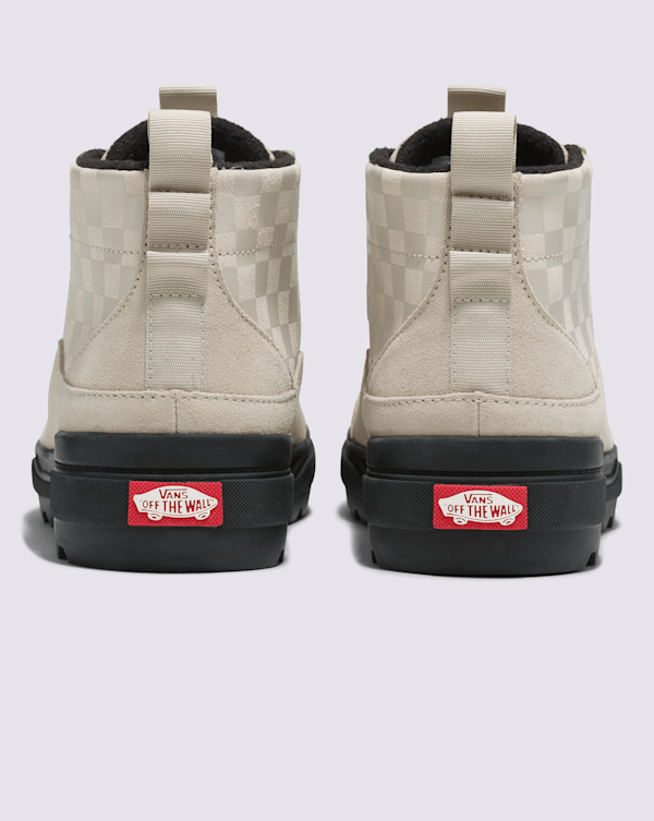 MTE Colfax Boot Checkerboard Shoe in Cream | Vans