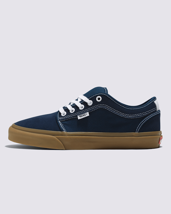 Skate Chukka Low Shoe in Dress Blues / Gum | Vans