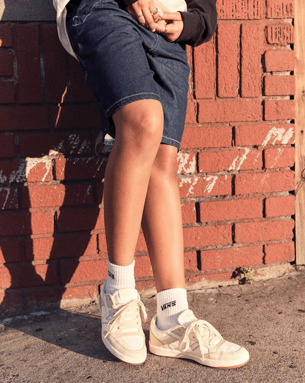 Lowland ComfyCush Shoe in Marshmallow White / Beige | Vans