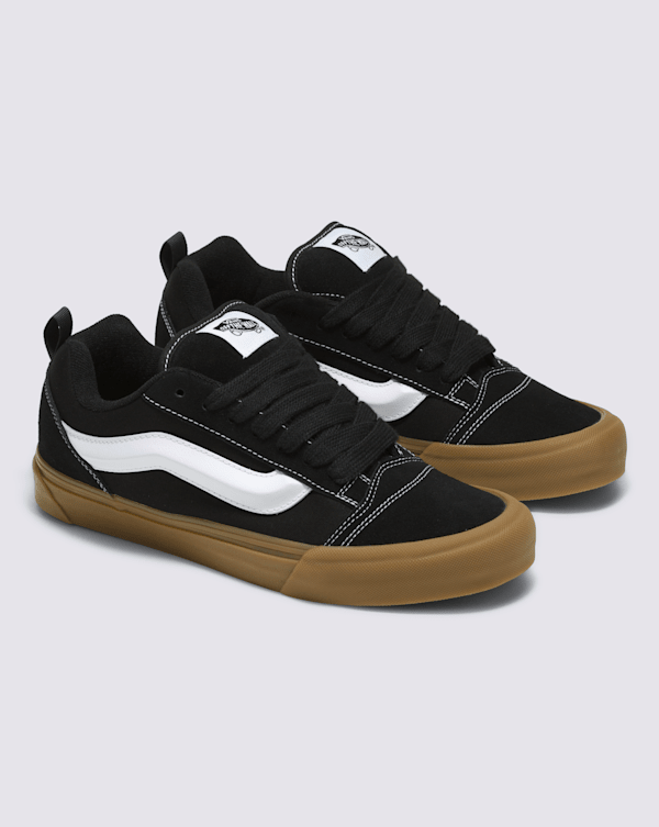 VANS★KNU SKOOL★兼用★BLACK/BLACK Vans Knu Skool Skate Shoe - Black Monochrome | Journeys