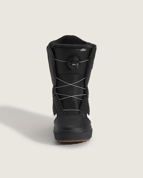 Aura Linerless Gum Snowboard Boot en Black / Gum | Vans CA