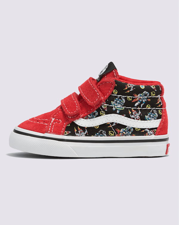 Toddler Sk8-Mid Reissue V Shoe in Red / Black | Vans