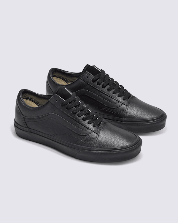 Customs Old Skool Leather Shoe in Customs | Vans