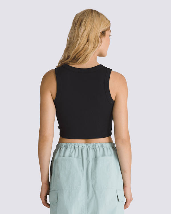Drew Rib Tank Top in Black | Vans