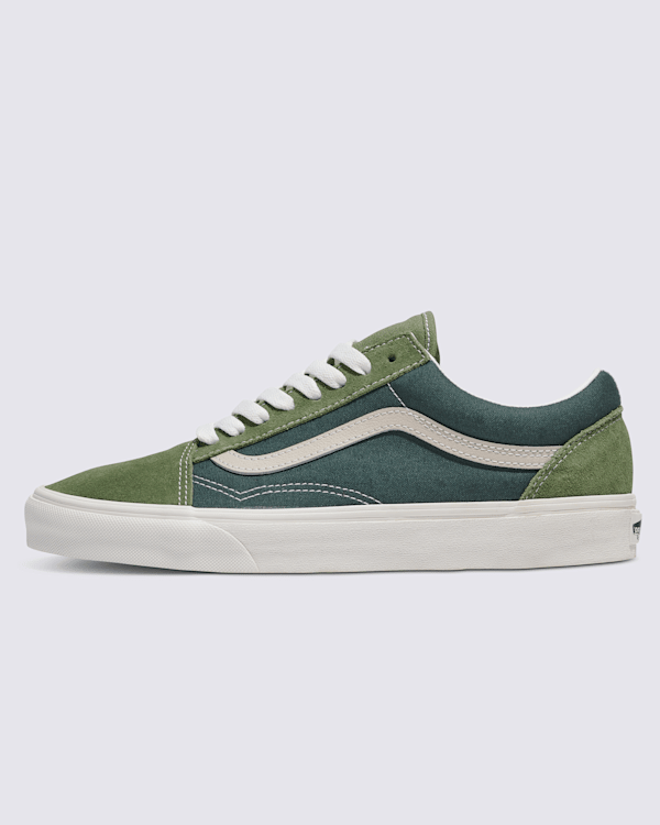 Old Skool Shoe in Green / Teal Blue | Vans
