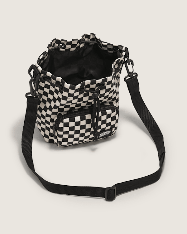 【VANWALK】Signature Bucket Bag Vans Abd Bucket bag Black | Dressinn