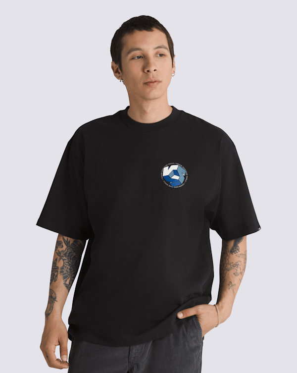 Cycle V Loose Fit T-Shirt in Black | Vans