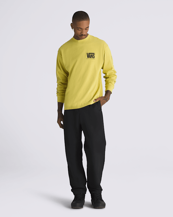 Range Nylon Loose Tapered Pants in Black | Vans