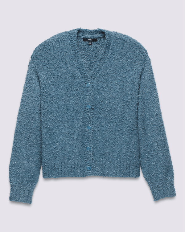 【BAON】[unisex] Hugen Summer Boucle Round Knit Cardigan Cotton Bouclé Cardigan Sweater For Women | J.Crew