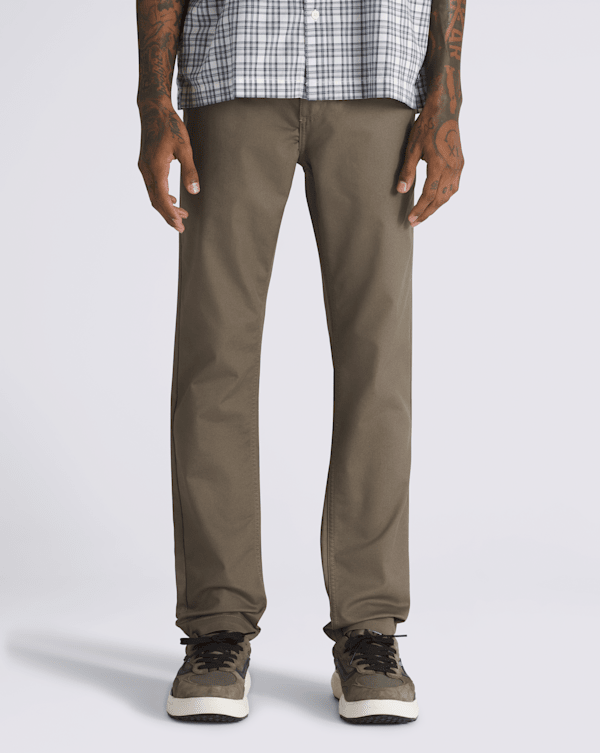 Authentic Chino Slim Pants in Bungee Cord Brown | Vans Authentic Chino Slim Pants in Bungee Cord Brown | Vans