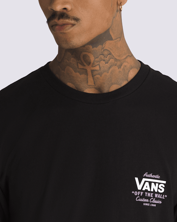 Holder St Classic T-Shirt in Black / Lavender Mist | Vans