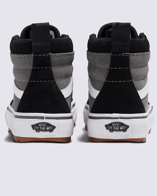 Vans Sk8-Hi Skate Leather High Top Shoes 721454 Black Suede