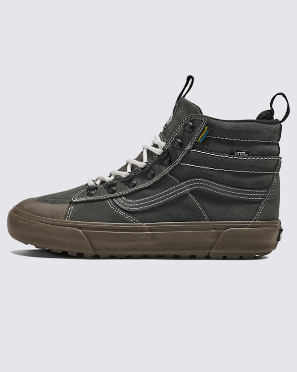 Sk8-Hi Waterproof Insulated Shoe in Vintage Grey / Dark Gum