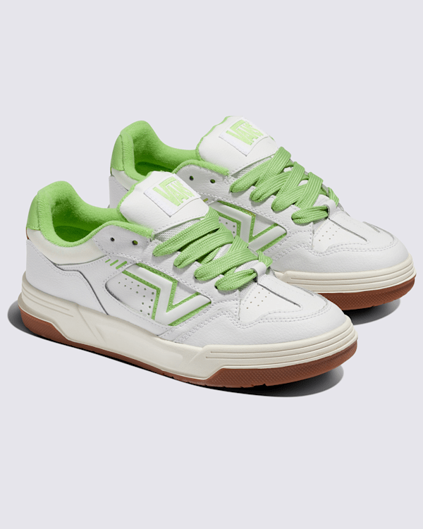 Upland Shoe in White / Lime Green | Vans