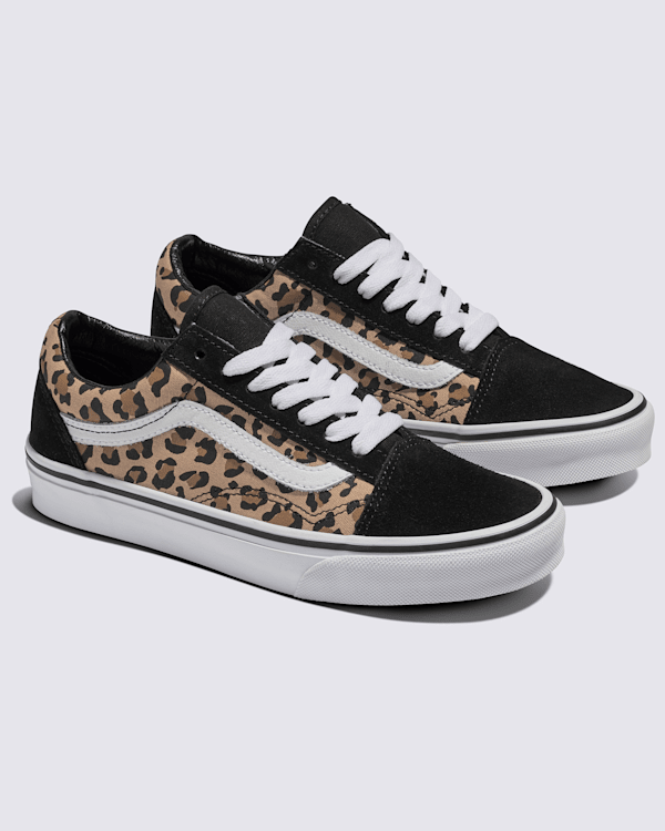 VANS★PREMIUM OLD SKOOL★レオパード柄★LEOPARD BLACK/BLACK Vans Old Skool Skate Shoe - Black / Leopard | Journeys
