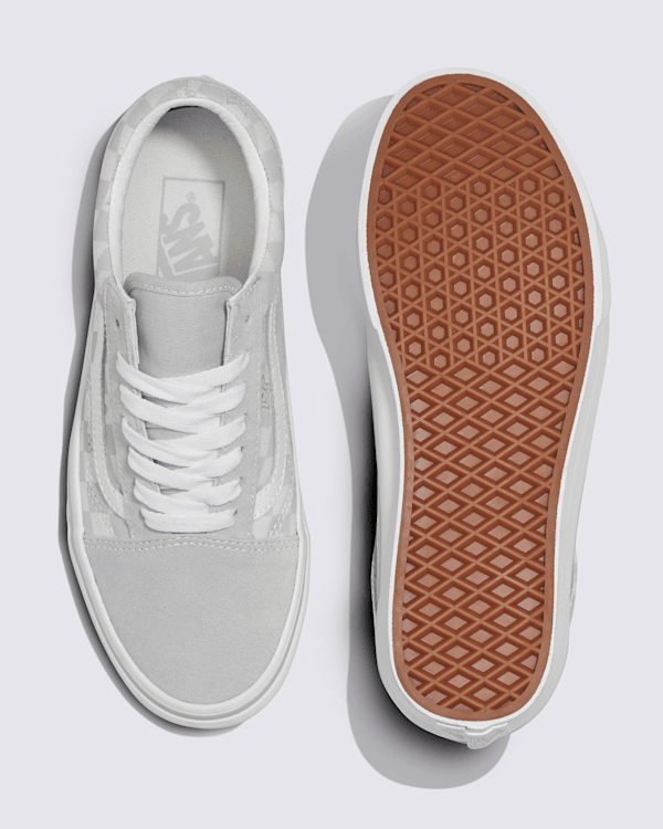 国内配送 VANS M EMBOSS H SWT H.GRAY Vans Old Skool Skate Shoe - Pewter Gray | Journeys