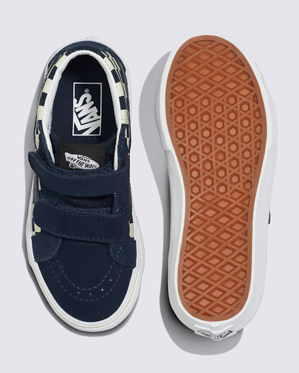 Kids Sk8-Mid Reissue V Shoe in Summer Nights Navy / Glow