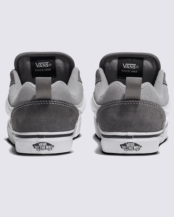 Big Kids Knu Skool Shoe in Pewter Grey | Vans