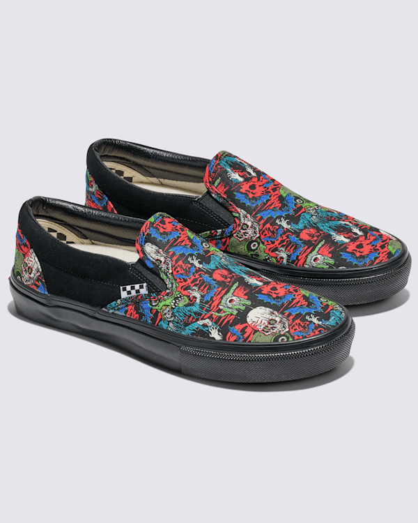【Vans】☆スリッポン☆ CLASSIC SLIP-ON GLOW SHOE Customs Skate Slip-On Shoe in Customs | Vans