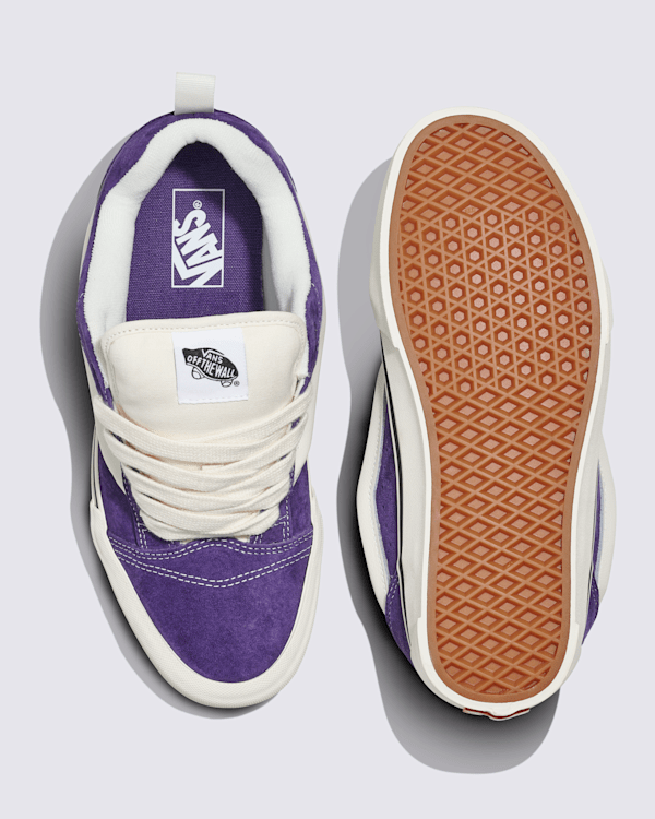 Knu Skool Suede Shoe in Dark Purple | Vans