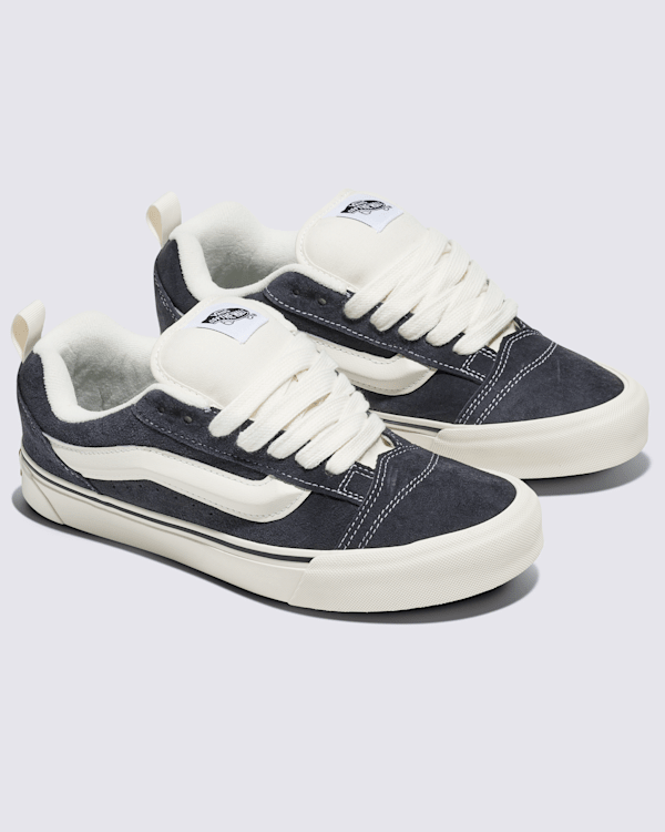 【VANS】Knu Skool PIG SUEDE GRAY 国内発送 Men's shoes Vans Knu Skool Pig Suede Grey | Footshop