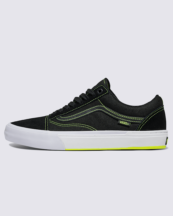 BMX Old Skool Shoe in Black / Neon Yellow | Vans BMX Old Skool Shoe in Black / Neon Yellow | Vans