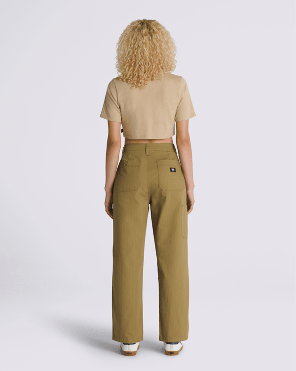 Union Relaxed Carpenter Pants in Gothic Olive Brown | Vans Union Relaxed Carpenter Pants in Gothic Olive Brown | Vans