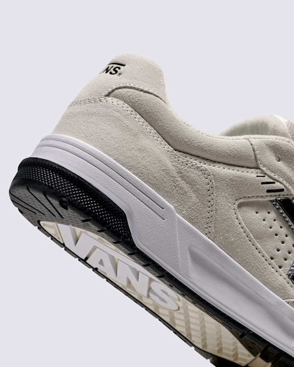 Upland Shoe in Marshmallow White / Silver / Black | Vans