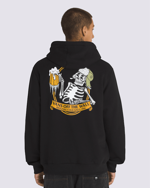 [TRILLION] PAINTED CHECK LAYERD SWEAT HOOD SHIRTS /追跡付 Frosted Mug Pullover Hoodie in Black | Vans