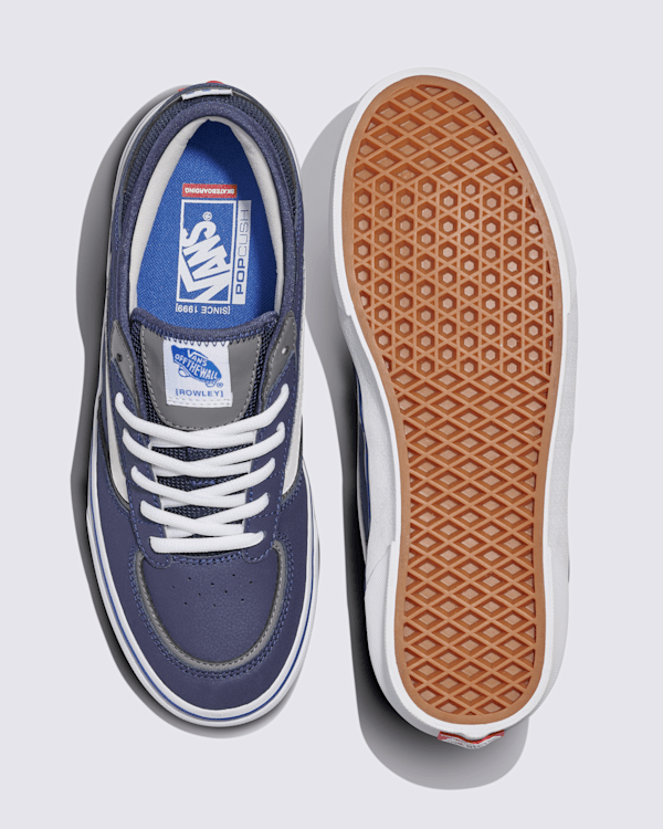 Skate Rowley Shoe en Grey Blue | Vans CA
