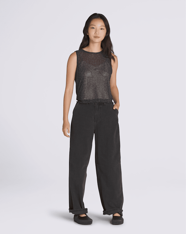WARY SATIN SLEEVELESS TOPノースリーブ Satin-Bias-Shell-516MVT?$large$