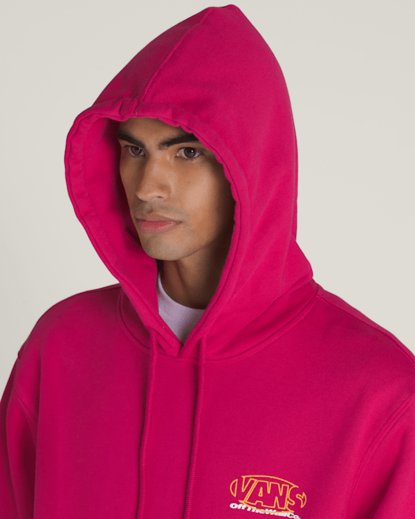Major Type Pullover Hoodie en Cherries Jubilee Pink | Vans CA