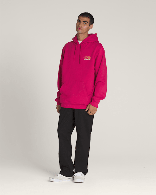 国内配送 VANS KIDS VANS LOGO HOODY SWEAT PINK Vans Drops a New Millennial Pink Logo Hoodie | Hypebae