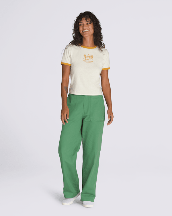 Union Relaxed Carpenter Pants in Fairway Green | Vans